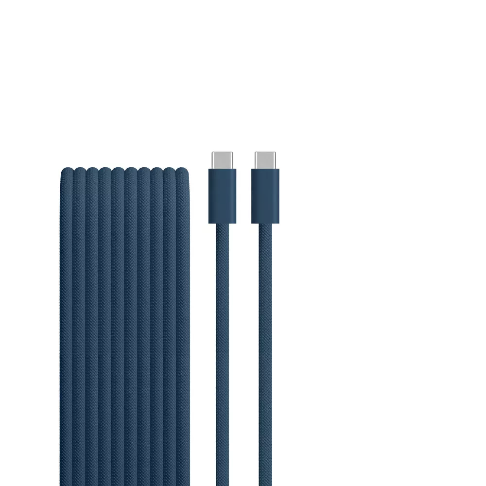 Tangle-Free Woven Cable, USB-C Male to Male 240W Fast Charging Wire