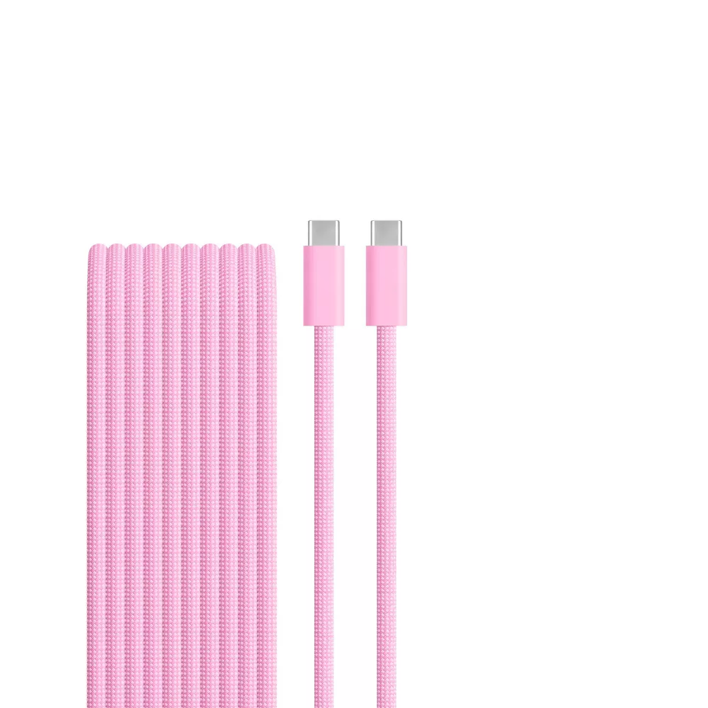 Tangle-Free Woven Cable, USB-C Male to Male 240W Fast Charging Wire